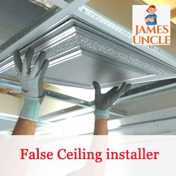 False Ceiling installer Mr. Sandip Dey in Bishnupur